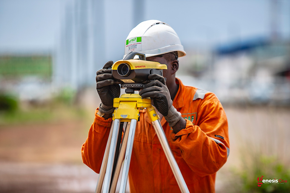 Relevé topographique